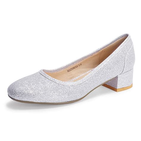 silver shoes for women low heel|silver low heels closed toe.